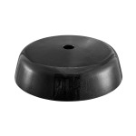 Swiss Madison Avallon 16.5 " Round Glass Vessel Sink, Black