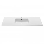 Voltaire 49 Vanity Top Sink with Single Faucet Hole