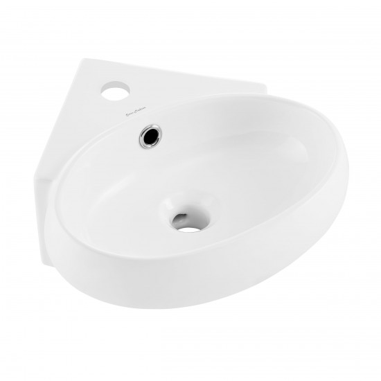 Swiss Madison Plasir Corner Wall Hung Sink