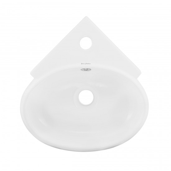 Swiss Madison Plasir Corner Wall Hung Sink