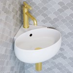 Swiss Madison Plasir Corner Wall Hung Sink