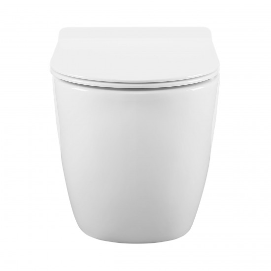 Swiss Madison St. Tropez Wall-Hung Elongated Toilet Bowl