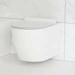 Swiss Madison St. Tropez Wall-Hung Elongated Toilet Bowl