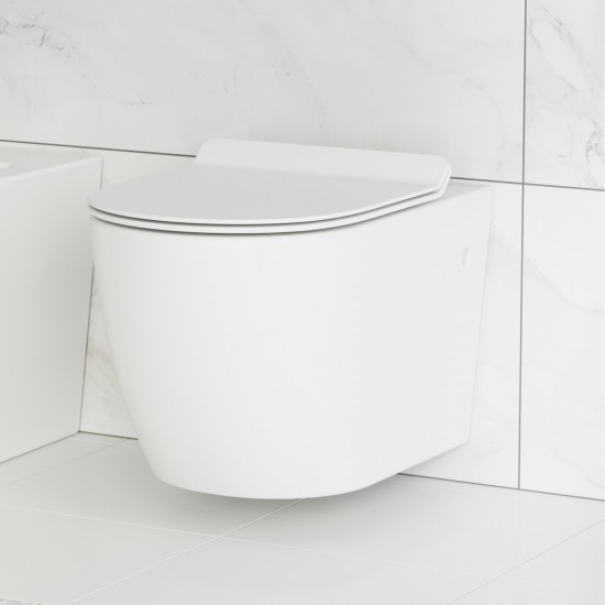 Swiss Madison St. Tropez Wall-Hung Elongated Toilet Bowl