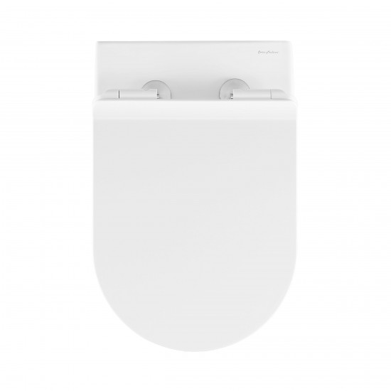 Swiss Madison St. Tropez Wall-Hung Elongated Toilet Bowl