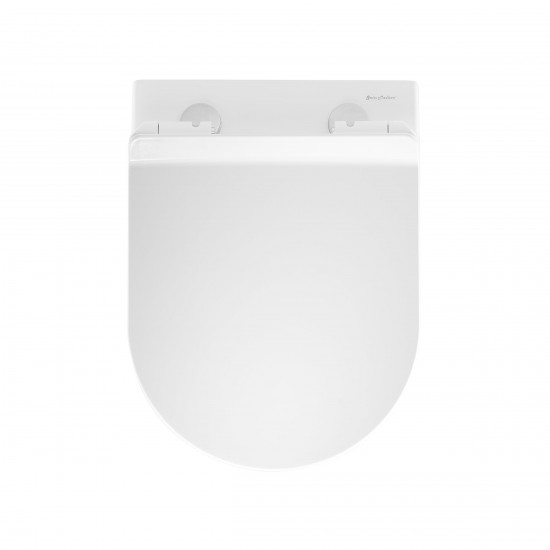 Swiss Madison Monaco Wall-Hung Round Toilet Bowl