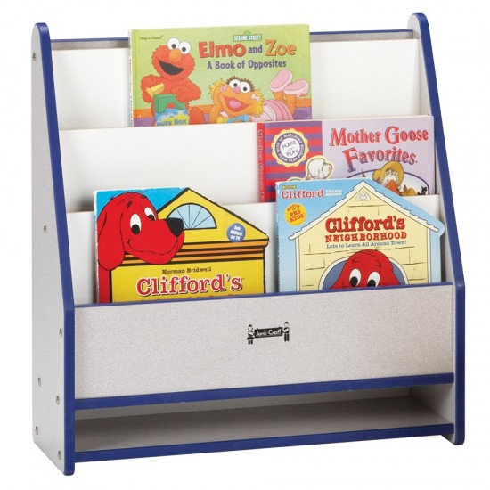 Rainbow Accents Toddler Pick-a-Book Stand - Blue
