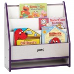 Rainbow Accents Toddler Pick-a-Book Stand - Purple