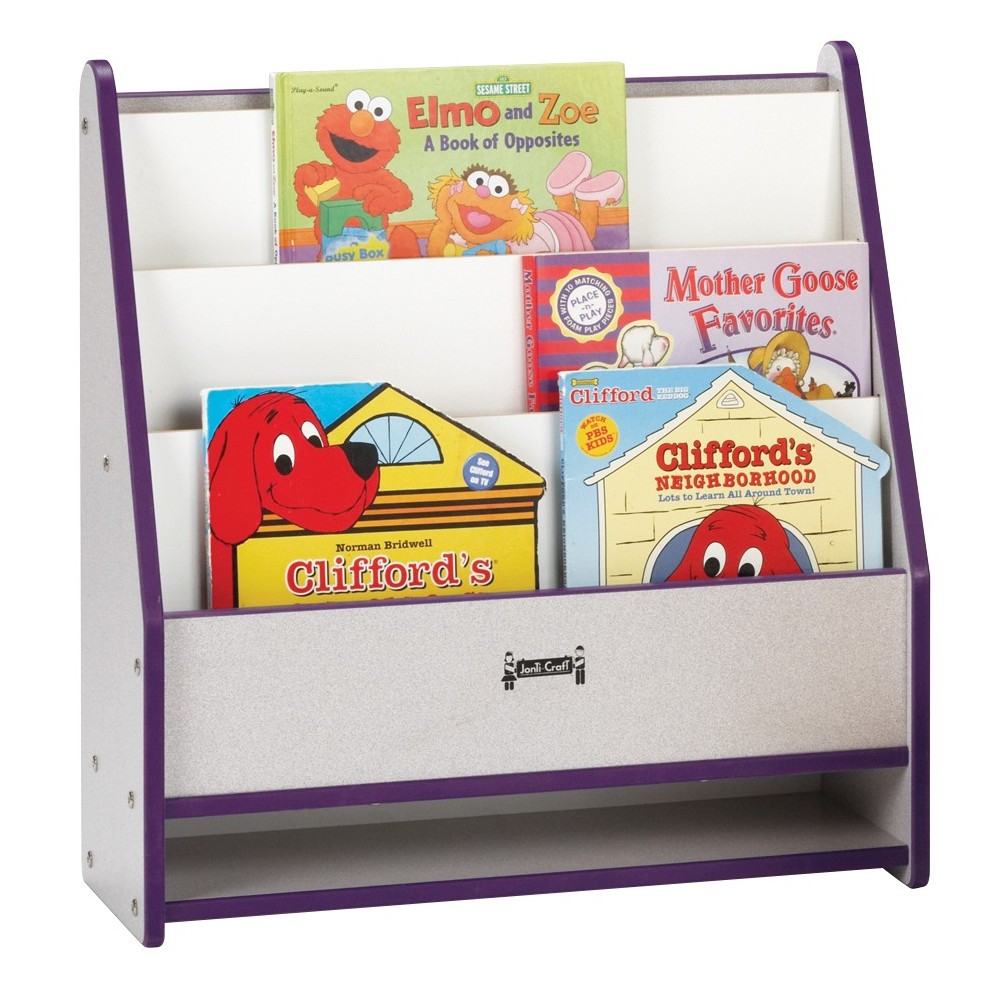 Rainbow Accents Toddler Pick-a-Book Stand - Purple