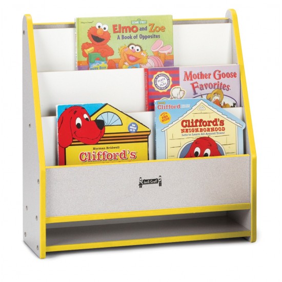 Rainbow Accents Toddler Pick-a-Book Stand - Yellow