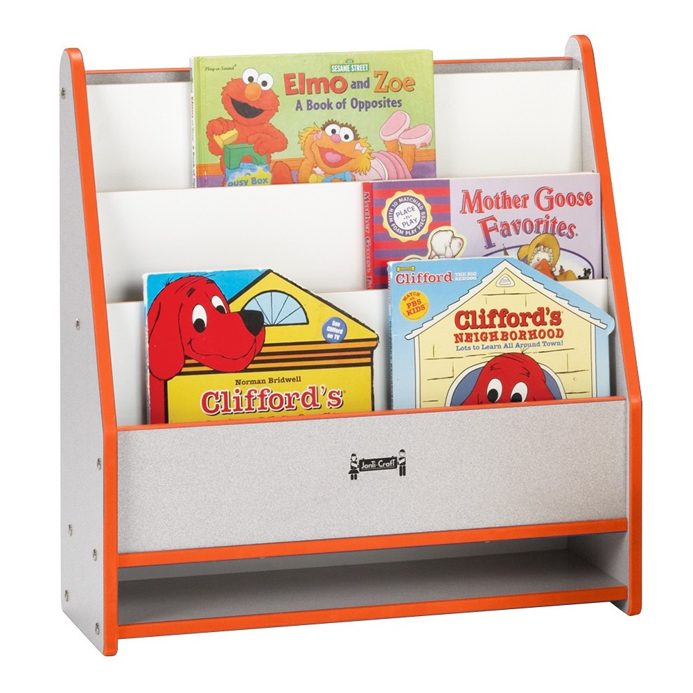 Rainbow Accents Toddler Pick-a-Book Stand - Orange