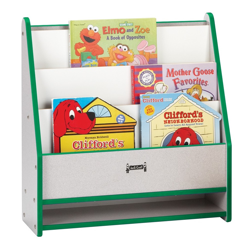 Rainbow Accents Toddler Pick-a-Book Stand - Green