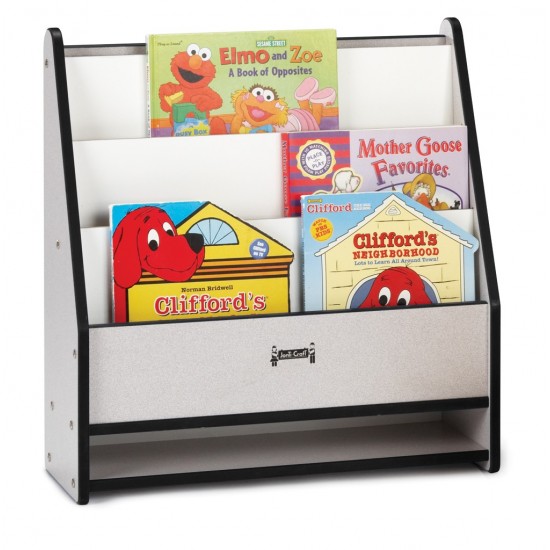 Rainbow Accents Toddler Pick-a-Book Stand - Black