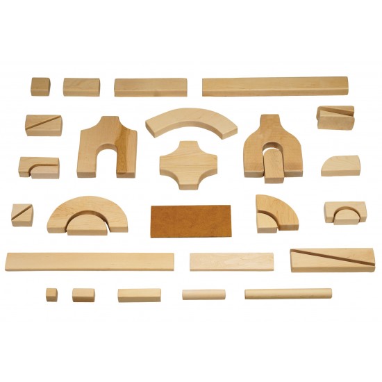 Jonti-Craft Unit Blocks Set - Individual