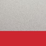 Rainbow Accents 4 Section Coat Locker - Red