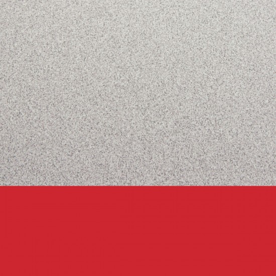 Rainbow Accents 4 Section Coat Locker - Red