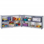 Rainbow Accents Low Mobile Fold-n-Lock - Navy