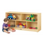 Jonti-Craft Toddler Single Mobile Storage Unit - 18" Deep