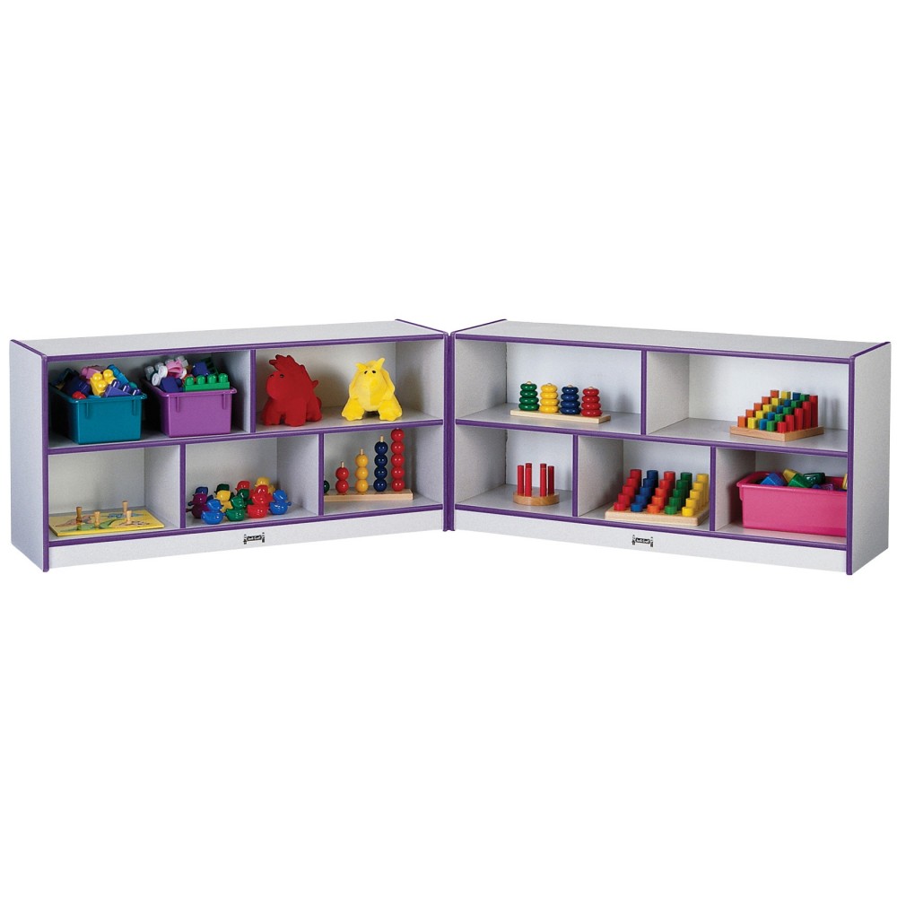 Rainbow Accents Toddler Mobile Fold-n-Lock - Purple
