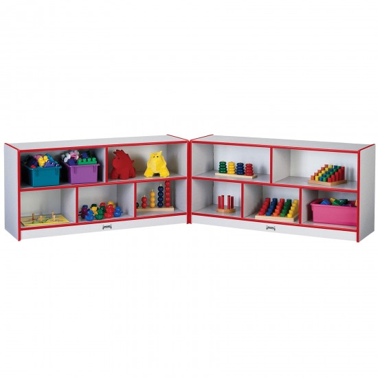 Rainbow Accents Toddler Mobile Fold-n-Lock - Red