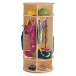 Jonti-Craft Revolving 5 Section Coat Locker