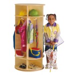 Jonti-Craft Revolving 5 Section Coat Locker