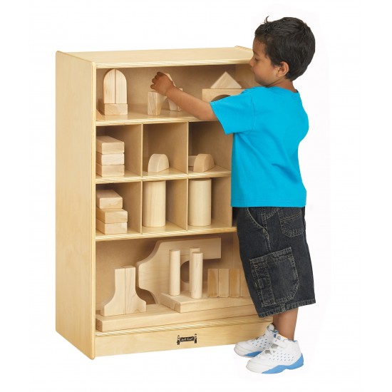 Jonti-Craft Mobile Block Shelf