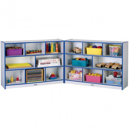 Rainbow Accents Super-Sized Fold-n-Lock - Blue