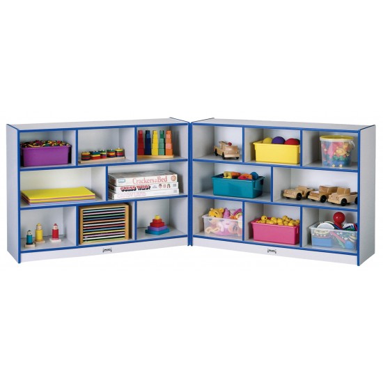 Rainbow Accents Super-Sized Fold-n-Lock - Blue