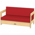 Jonti-Craft Living Room Couch - Red