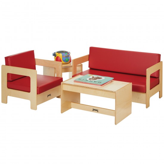 Jonti-Craft Living Room 4 Piece Set - Red