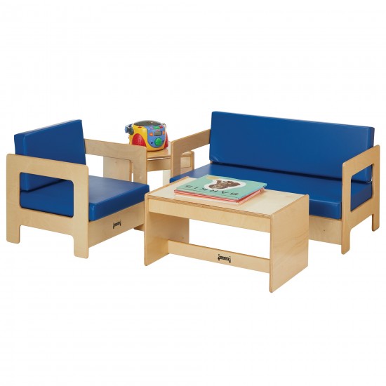 Jonti-Craft Living Room 4 Piece Set - Blue