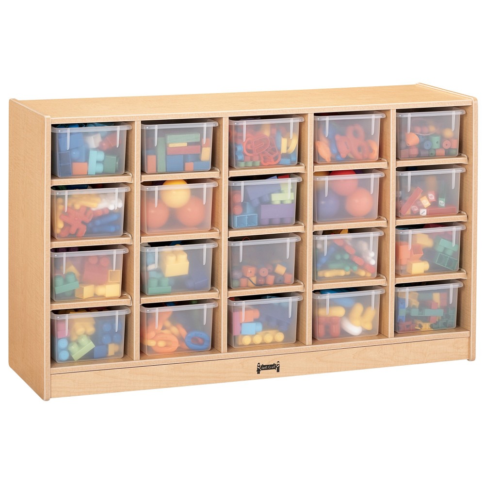 MapleWave 20 Cubbie-Tray Mobile Storage - without Trays