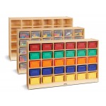 Jonti-Craft 30 Cubbie-Tray Mobile Storage - without Trays