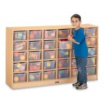 MapleWave 30 Cubbie-Tray Mobile Storage - without Trays