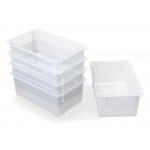 Jonti-Craft 30 Cubbie-Tray Mobile Storage - with Clear Trays