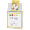 Rainbow Accents Big Book Easel - Magnetic Write-n-Wipe - Yellow