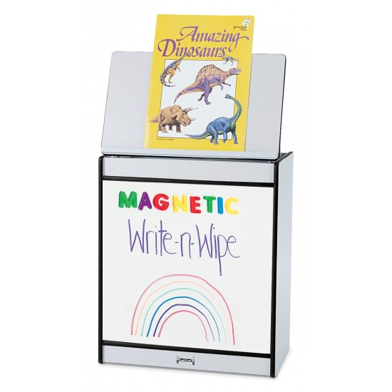 Rainbow Accents Big Book Easel - Magnetic Write-n-Wipe - Green