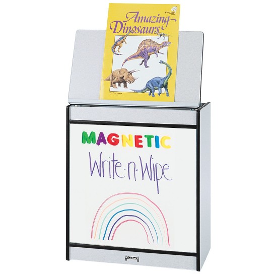 Rainbow Accents Big Book Easel - Magnetic Write-n-Wipe - Black