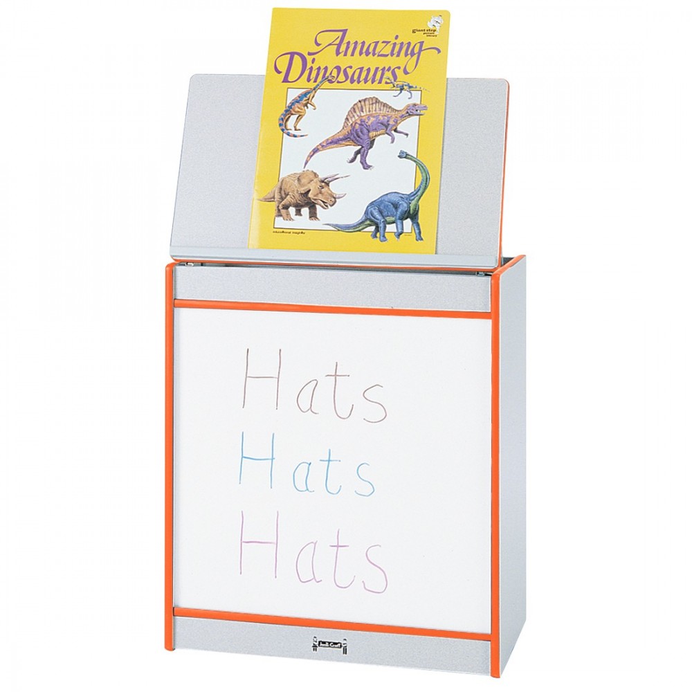 Rainbow Accents Big Book Easel - Write-n-Wipe - Orange