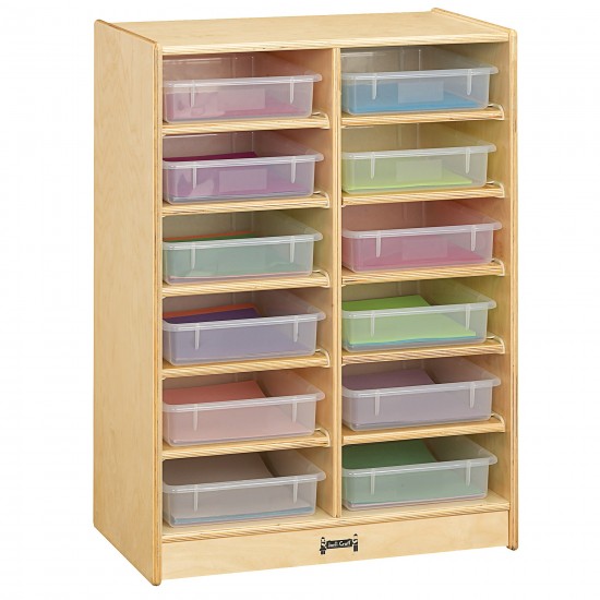 Jonti-Craft 12 Paper-Tray Mobile Storage - without Paper-Trays