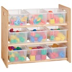 Jonti-Craft Cubbie-Tray Storage Rack - without Cubbie-Trays