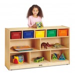 Jonti-Craft Low Combo Mobile Storage Unit - without Bins