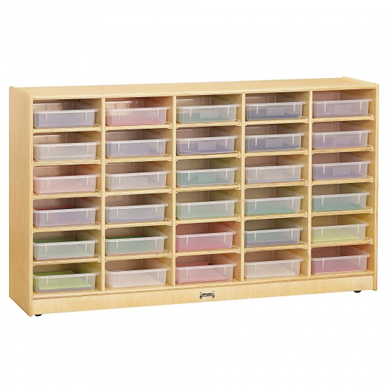Jonti-Craft 30 Paper-Tray Mobile Storage - without Paper-Trays