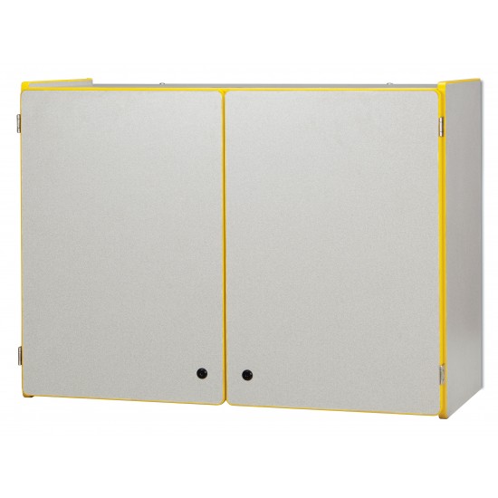Rainbow Accents Lockable Wall Cabinet - Teal