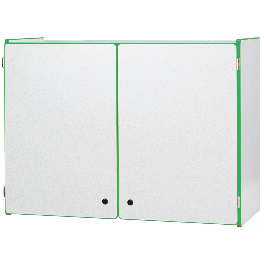 Rainbow Accents Lockable Wall Cabinet - Green Rainbow Accents Lockable Wall Cabinet - Green