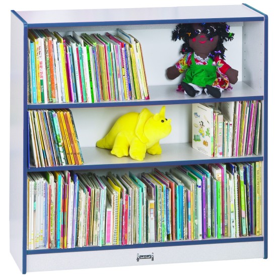 Rainbow Accents Short Bookcase - Navy - RTA