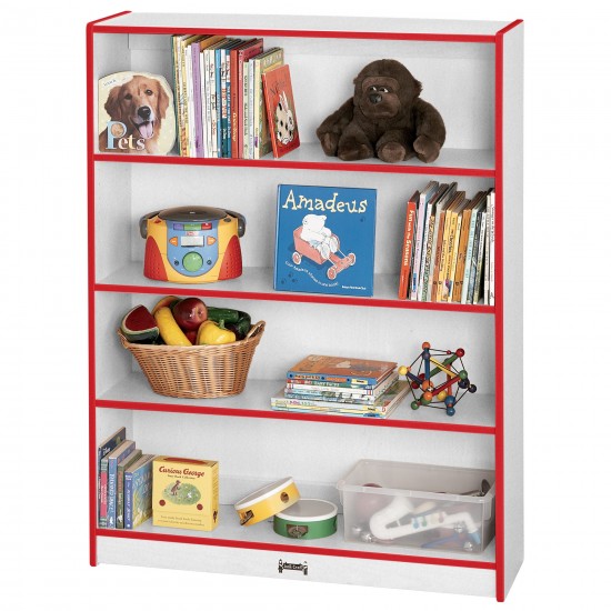 Rainbow Accents Standard Bookcase - Red - RTA