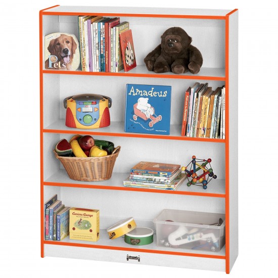Rainbow Accents Standard Bookcase - Orange - RTA