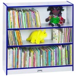 Rainbow Accents Short Bookcase - Blue